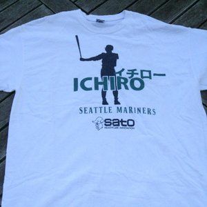NWOT Rare Ichiro Gildan T-shirt